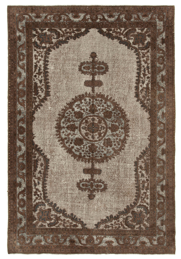 7' x 10' 5'' Turkish Hand Carved Rug