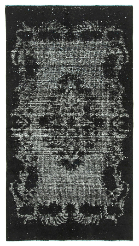 4' 11'' x 9' 3'' Turkish Hand Carved Rug