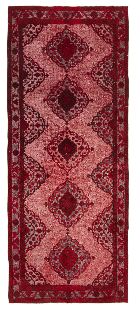 4' 11'' x 12' 2'' Turkish Hand Carved Rug