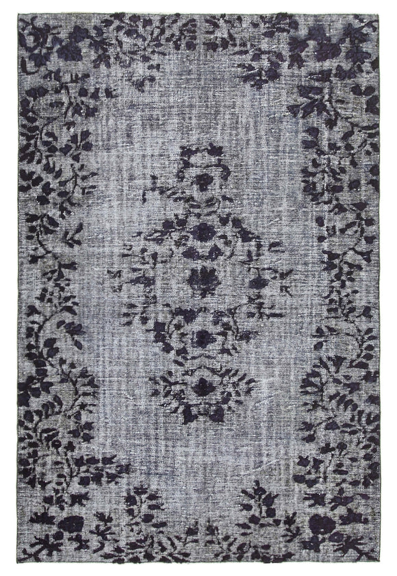 5' 10'' x 8' 10'' Turkish Hand Carved Rug