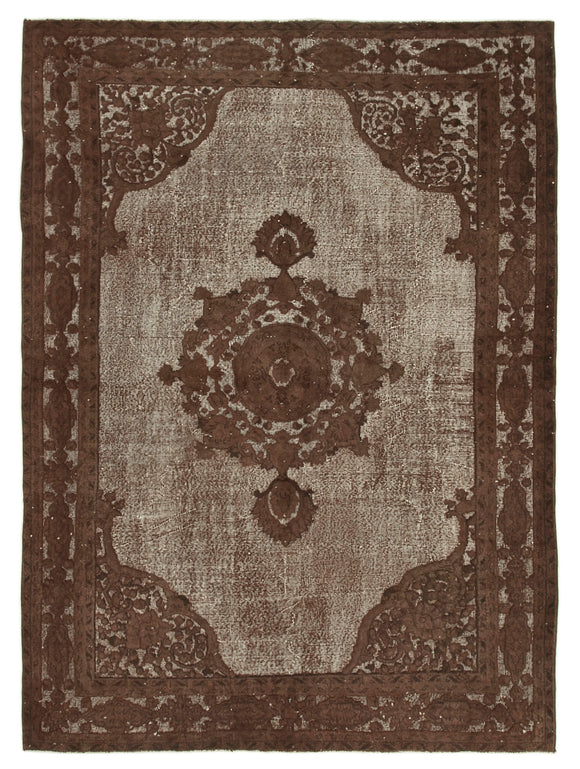 7' 1'' x 9' 7'' Turkish Hand Carved Rug