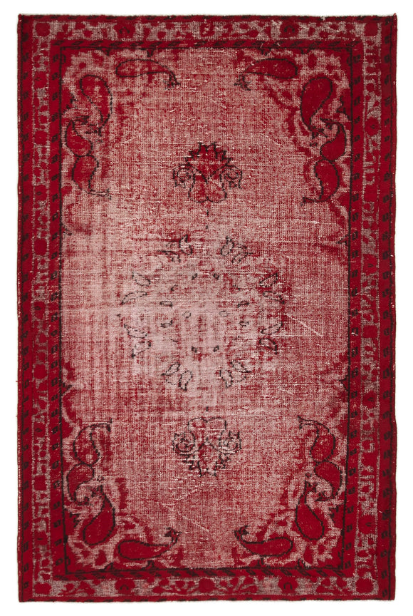 5' 7'' x 8' 7'' Turkish Hand Carved Rug