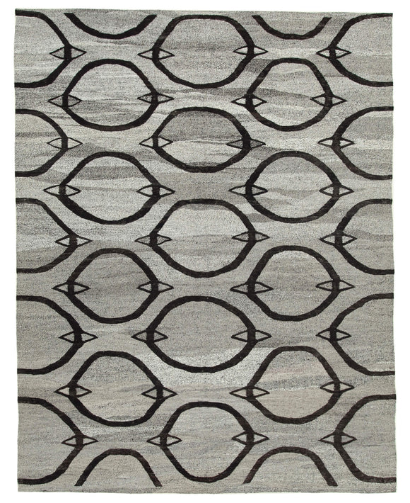 8' 2'' x 10' 4'' Handwoven Turkish Kilim Rug