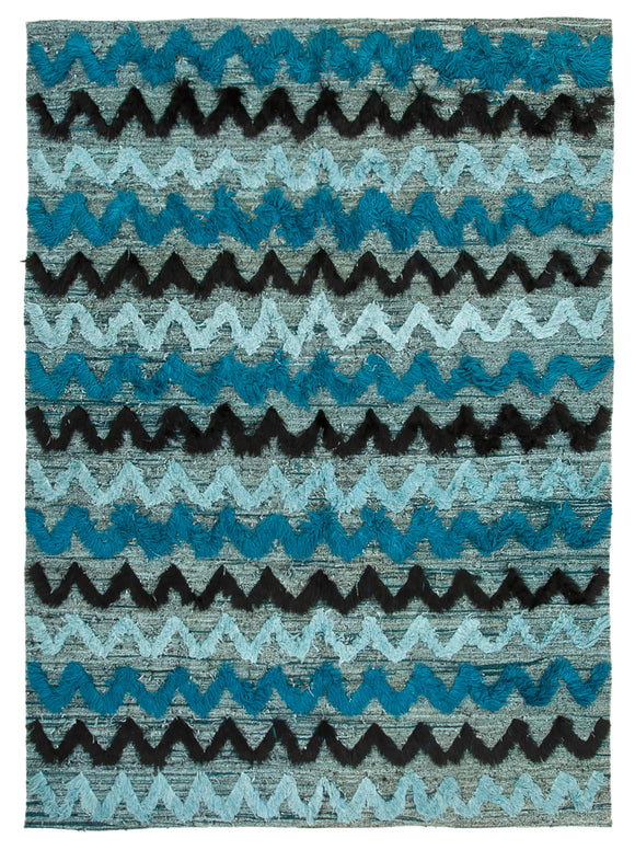 8' 1'' x 12' Handwoven Turkish Kilim Rug