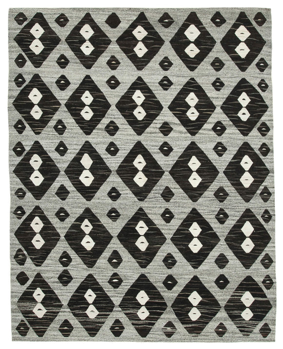 8' x 10' 4'' Handwoven Turkish Kilim Rug