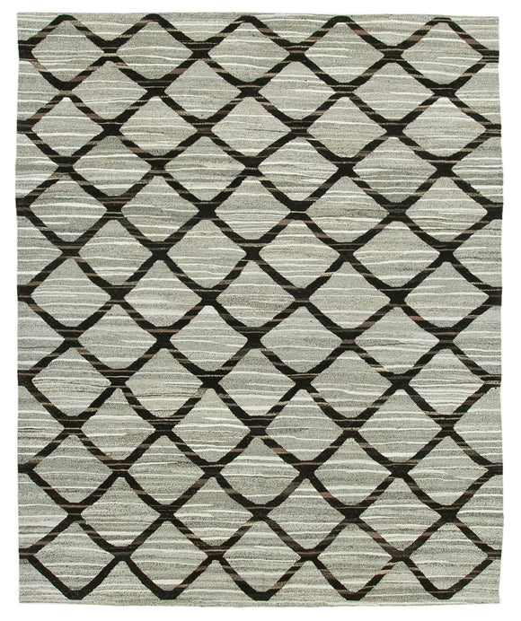 8' x 10' 1'' Handwoven Turkish Kilim Rug