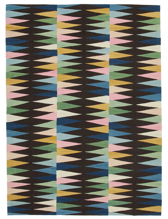 7' 4'' x 10' Handwoven Turkish Kilim Rug