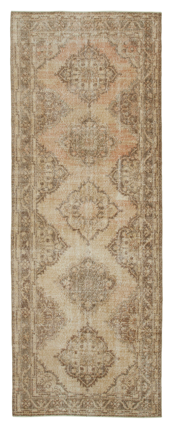 4' 9'' x 12' 4'' Turkish Hand-Knotted Runner Rug