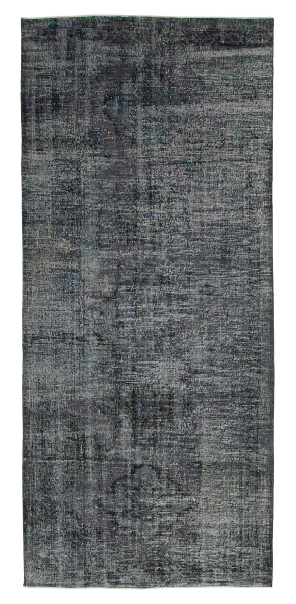4' 10'' x 11' 1'' Turkish Hand-Knotted Runner Rug