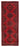 4' 11'' x 12' 8'' Turkish Hand-Knotted Runner Rug