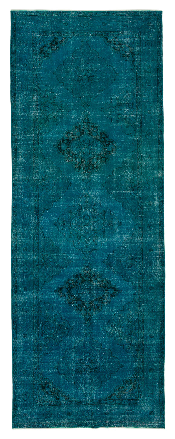 4' 8'' x 13' 1'' Turkish Hand-Knotted Runner Rug