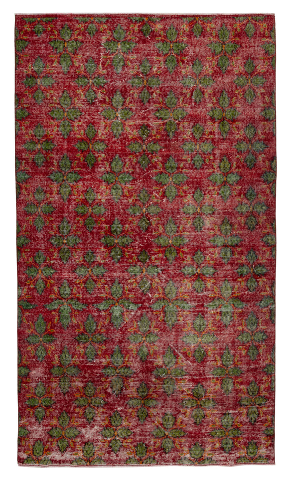 5' 6'' x 9' 9'' Hand-Knotted Turkish Boho Rug