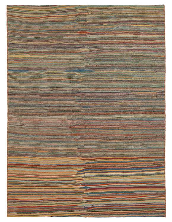 6' 8'' x 8' 11'' Flat Weave Kilim Rug