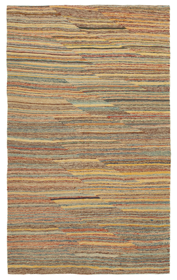 4' 10'' x 8' Flat Weave Kilim Rug