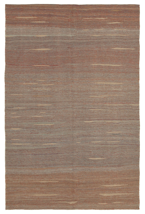 6' 10'' x 10' 11'' Flat Weave Kilim Rug