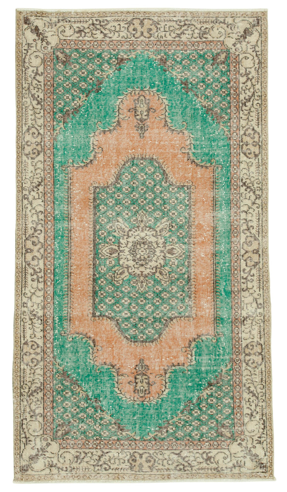 3' 8'' x 6' 10'' Handmade Turkish Rug