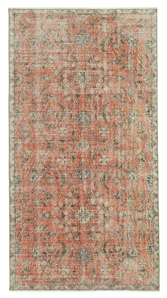 3' 9'' x 7' 1'' Handmade Turkish Rug