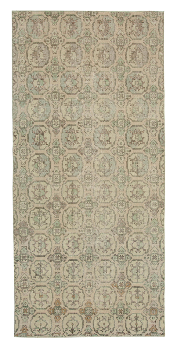 4' 9'' x 10' 4'' Hand-Knotted Turkish Boho Rug