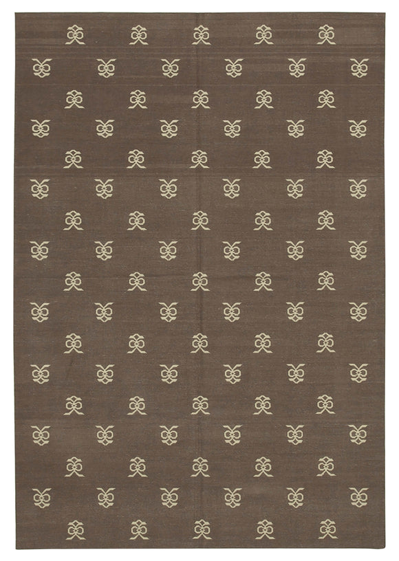 6' 1'' x 8' 10'' Flatweave Dhurrie Rug