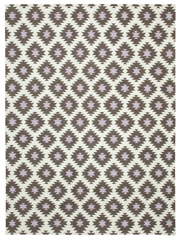 9' 9'' x 13' 4'' Flatweave Dhurrie Rug