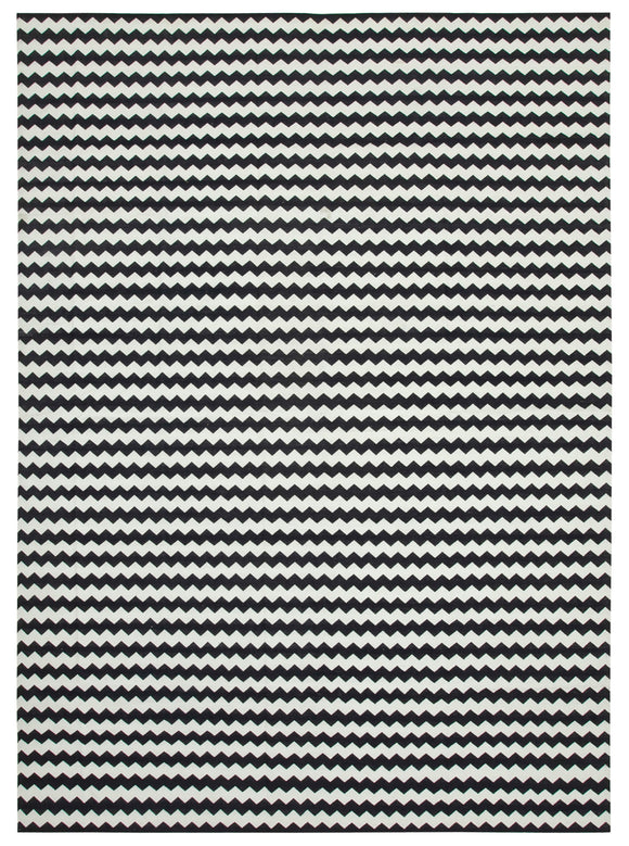 9' 11'' x 13' 10'' Flatweave Dhurrie Rug