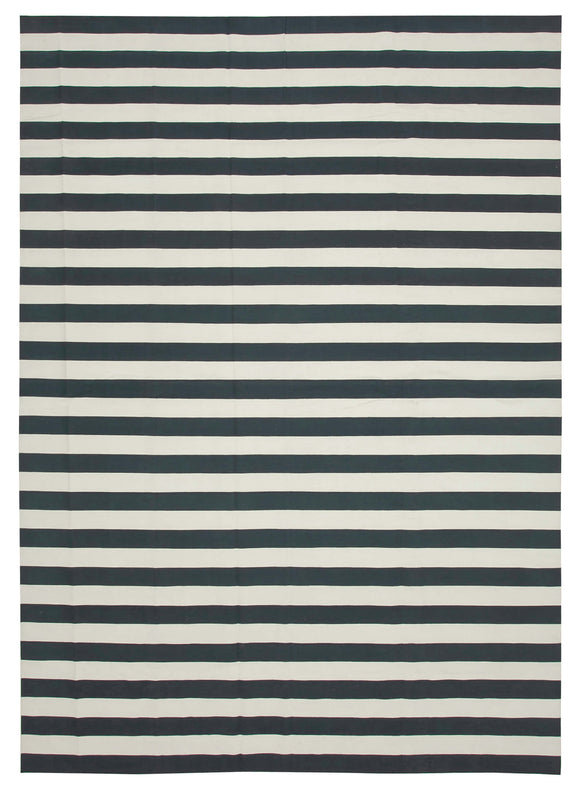 10' x 14' 2'' Flatweave Dhurrie Rug