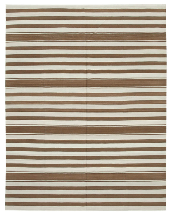 7' 10'' x 10' 1'' Flatweave Dhurrie Rug