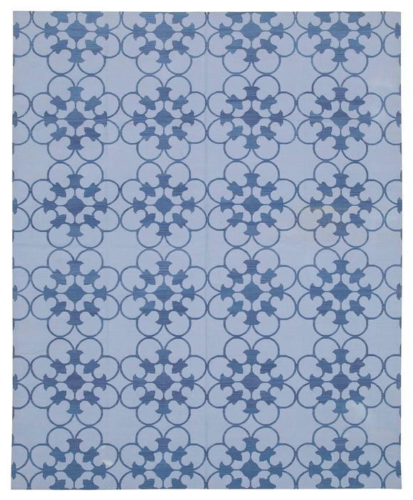8' 1'' x 10' Flatweave Dhurrie Rug
