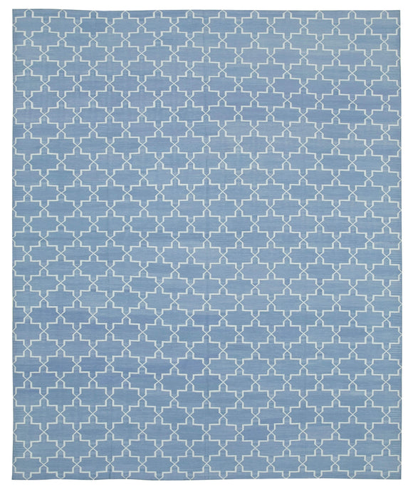 8' 2'' x 10' Flatweave Dhurrie Rug