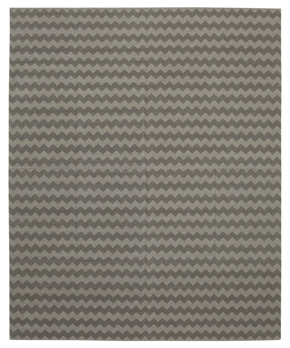 7' 11'' x 9' 11'' Flatweave Dhurrie Rug