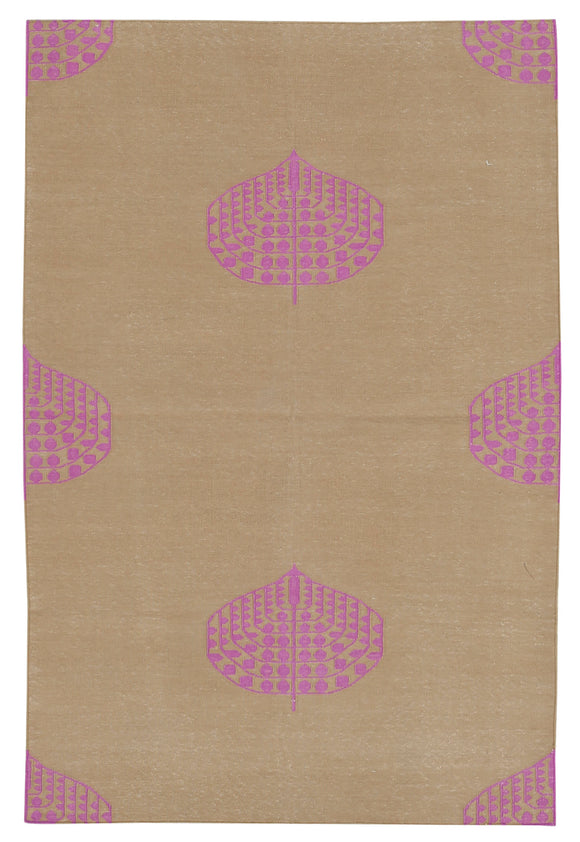 3' 7'' x 5' 6'' Flatweave Dhurrie Rug