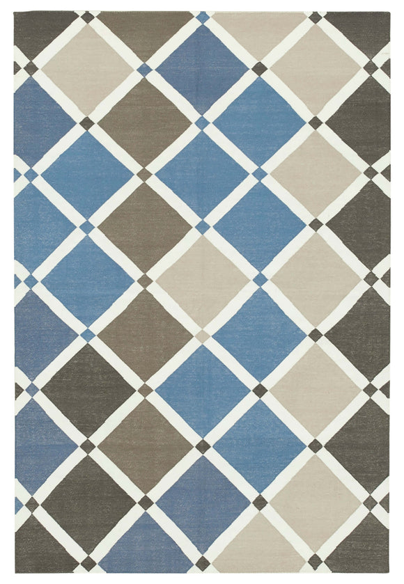 3' 6'' x 5' 3'' Flatweave Dhurrie Rug