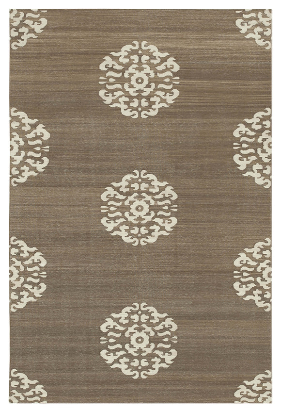 3' 7'' x 5' 5'' Flatweave Dhurrie Rug