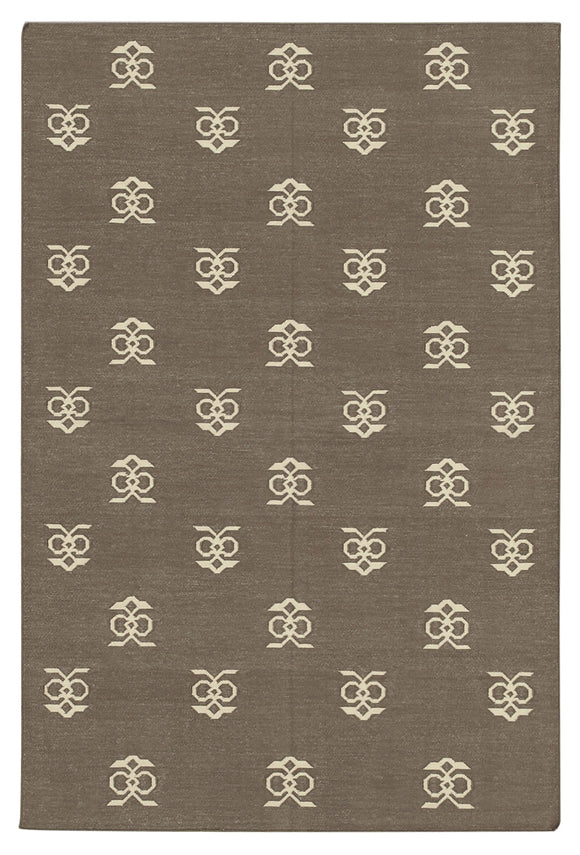3' 7'' x 5' 4'' Flatweave Dhurrie Rug