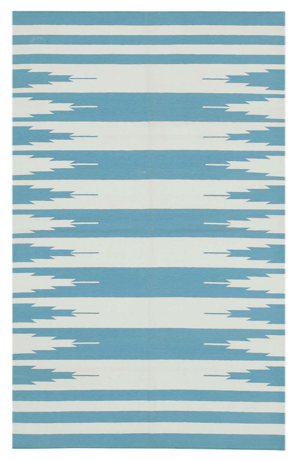 3' 5'' x 5' 5'' Flatweave Dhurrie Rug