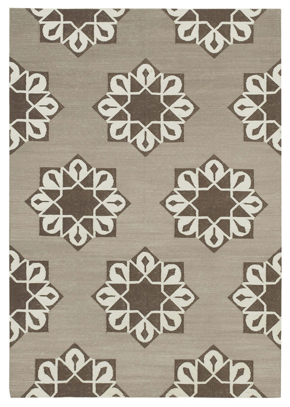 3' 10'' x 5' 5'' Flatweave Dhurrie Rug