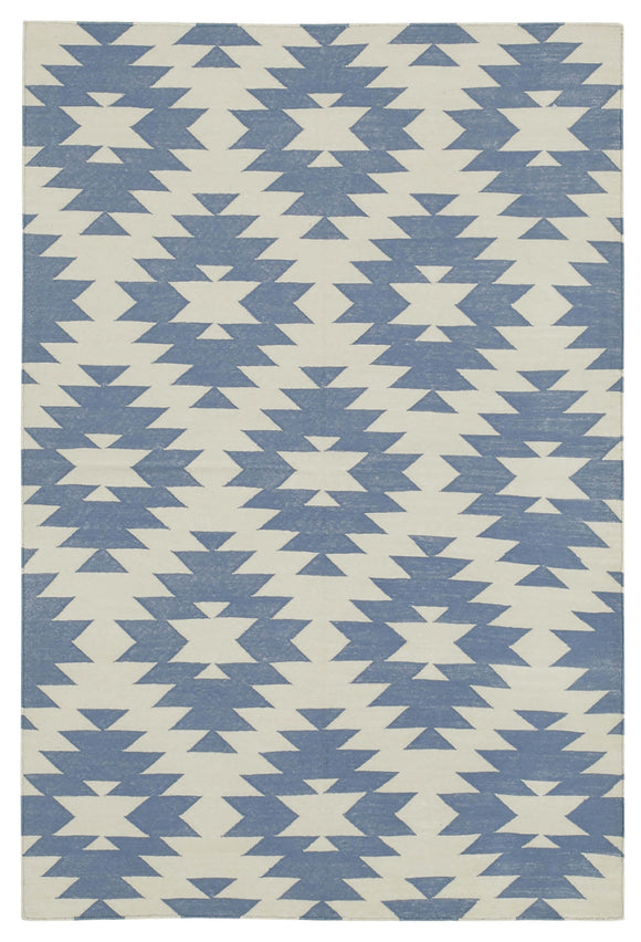 3' 8'' x 5' 5'' Flatweave Dhurrie Rug