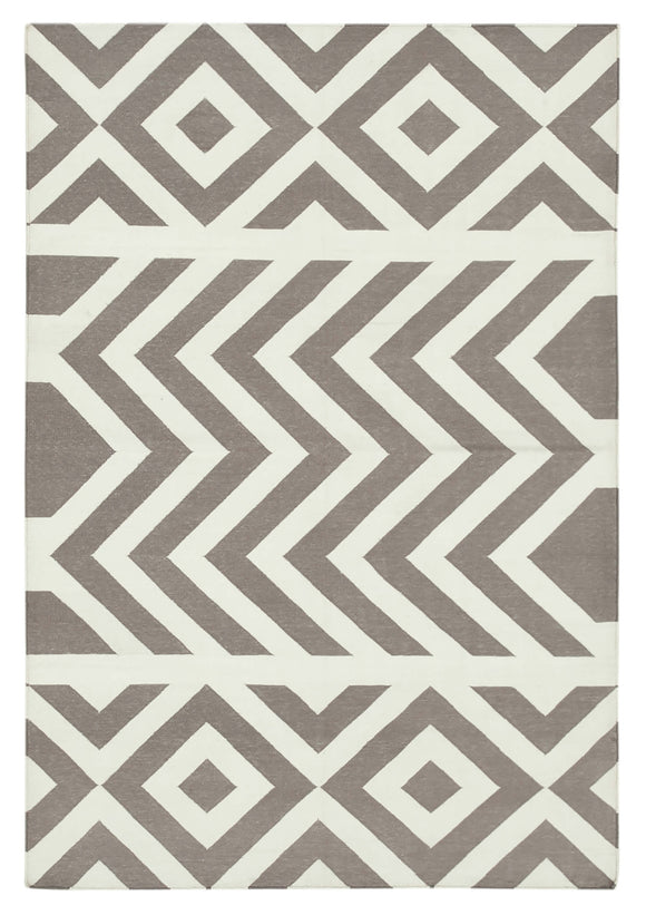 3' 9'' x 5' 6'' Flatweave Dhurrie Rug