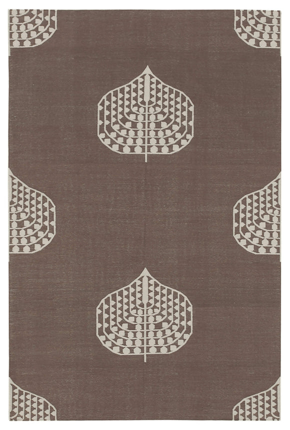 3' 9'' x 5' 6'' Flatweave Dhurrie Rug