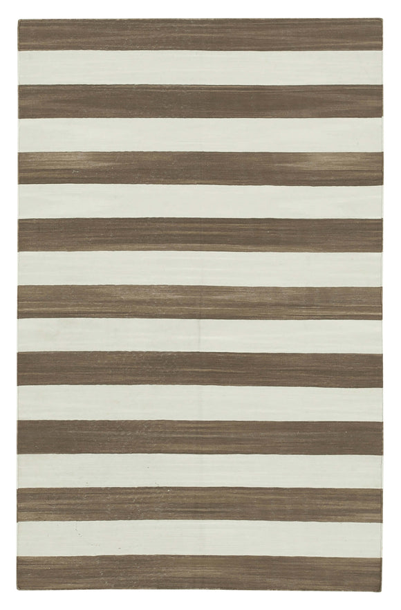 3' 6'' x 5' 5'' Flatweave Dhurrie Rug