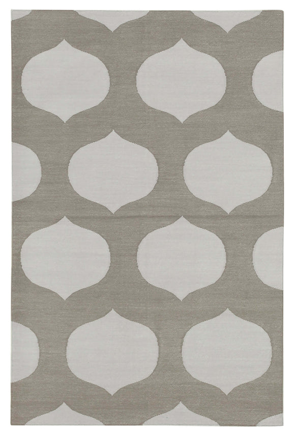 3' 6'' x 5' 5'' Flatweave Dhurrie Rug