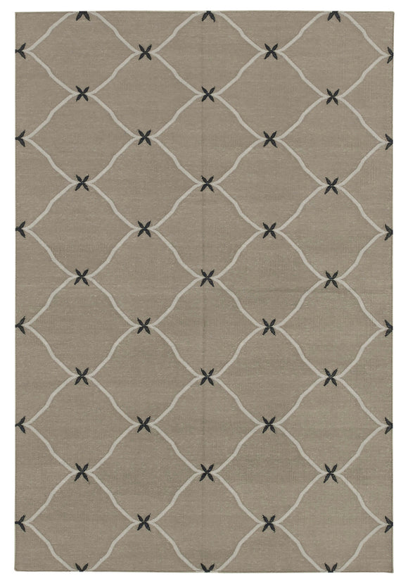 3' 7'' x 5' 4'' Flatweave Dhurrie Rug