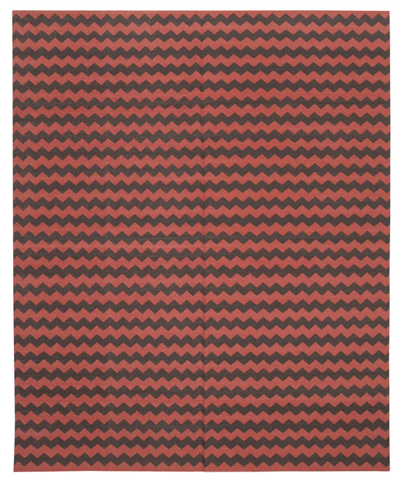 8' x 9' 9'' Flatweave Dhurrie Rug