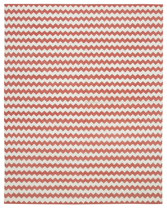 7' 10'' x 9' 10'' Flatweave Dhurrie Rug