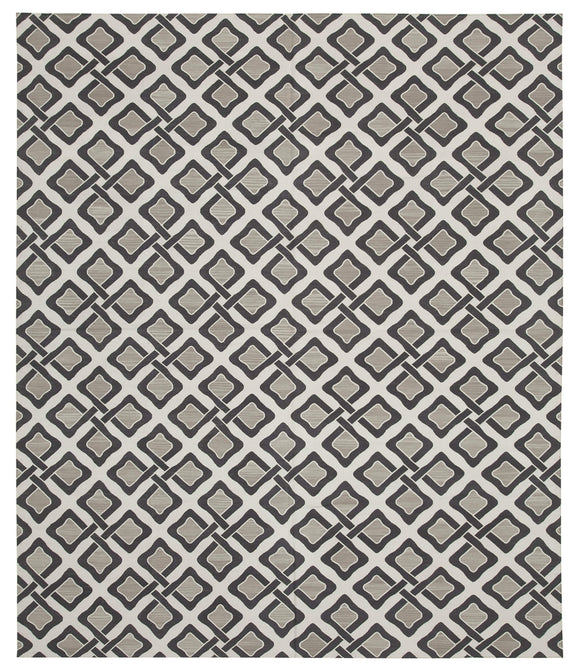 8' 1'' x 9' 9'' Flatweave Dhurrie Rug