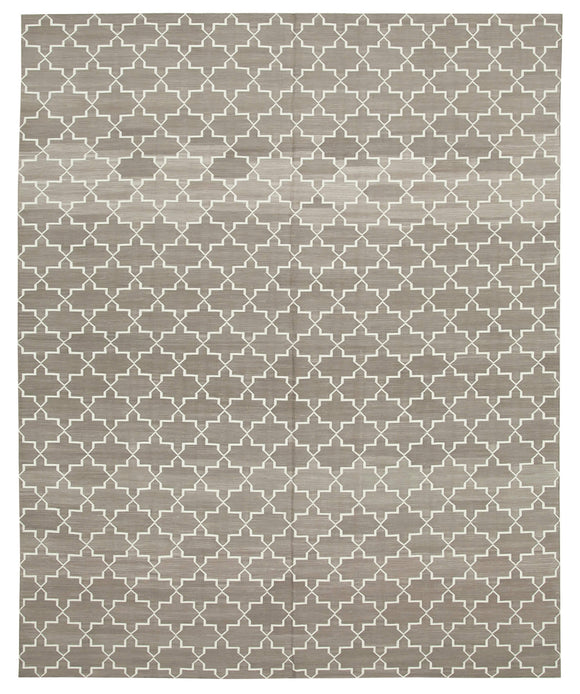 8' 2'' x 10' Flatweave Dhurrie Rug