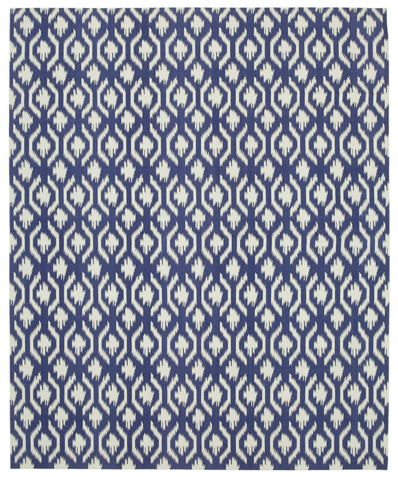 8' x 9' 10'' Flatweave Dhurrie Rug
