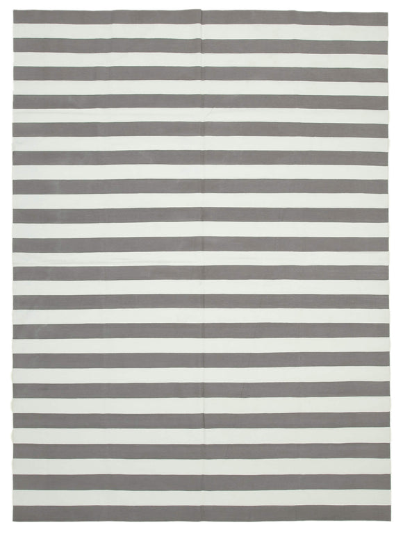 8' 11'' x 12' Flatweave Dhurrie Rug