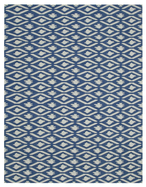 9' 3'' x 11' 11'' Flatweave Dhurrie Rug