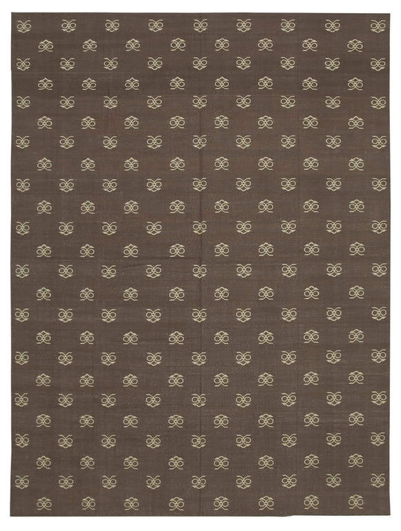 8' 10'' x 11' 10'' Flatweave Dhurrie Rug